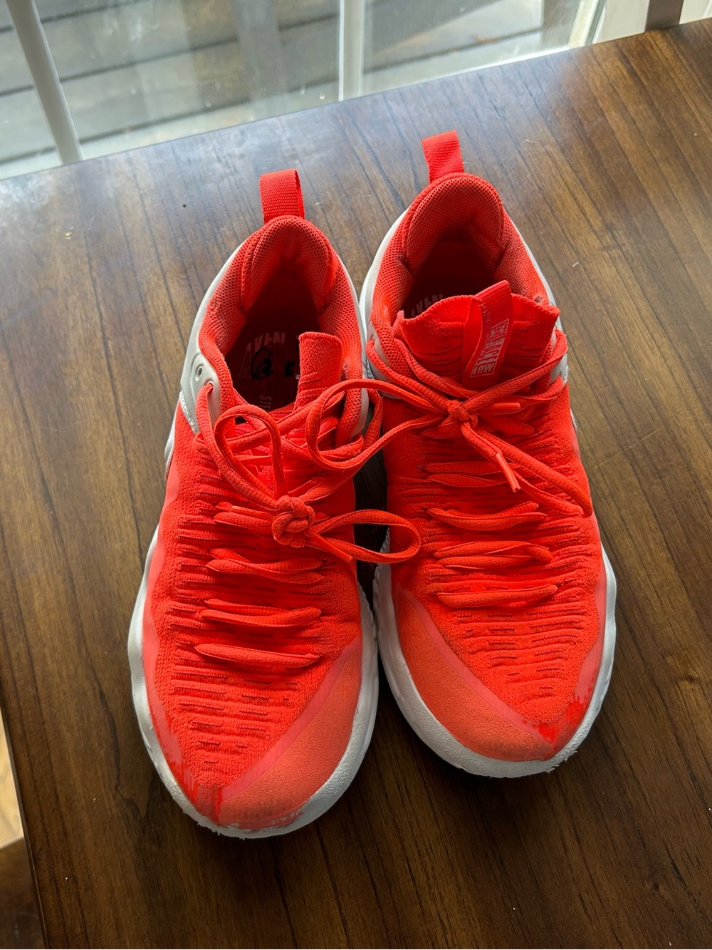 LIKE NEW: Under Armour Women's Neon Orange Athletic Sneakers